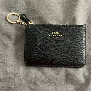 Coach keychain coin holder